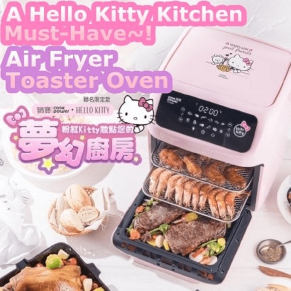 Sanrio- Hello Kitty Air Fryer Toaster - Picture 3 of 8